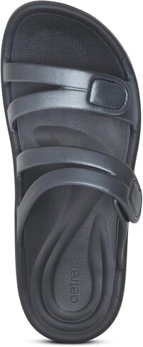 Aetrex Women's Janey Sport Orthopedic Adjustable Water-friendly Slides Sandals in Kuwait