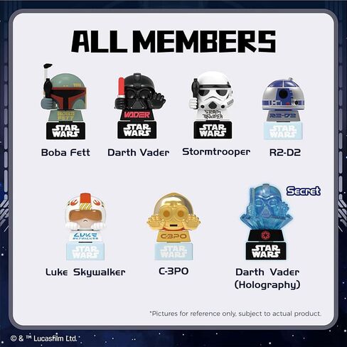 MINISO Star Wars Series Keycap Blind Box Figurine Collectibles in Kuwait