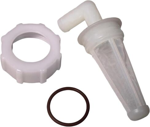 335112 صامولة فلتر الوقود و0433190 فلتر الوقود مع حلقة دائرية مانعة للتسرب متوافقة مع Johnson Evinrude OMC BRP V4&V6 60 Deg 90-175Hp 1991-2006 765553 0335112 433190 (صامولة فلتر الوقود وختم فلتر الوقود O-ring) in Kuwait