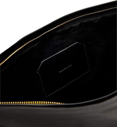 AllSaints Women's Bettina Lrg Clutch Black One Size | Premium in Saudi Arabia