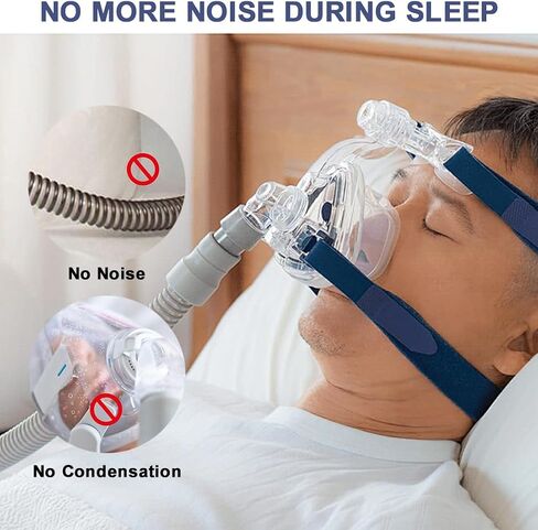 CPAP Hose Cover 6.3ft Full Length Zipper Compatible with ResMed CPAP Tube Cover Sleeve Wrap Reduces Condensation Noise Cat Proof in Saudi Arabia
