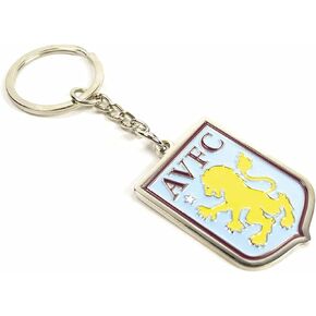 أستون فيلا إف سي. حلقة مفاتيح Aston Villa FC Crest - أرجواني - مقاس واحد، أحمر، للكبار in Kuwait