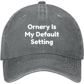 Ornery هو قبعاتي الافتراضية التي تضع قبعات البيسبول المضحكة للنساء in Kuwait
