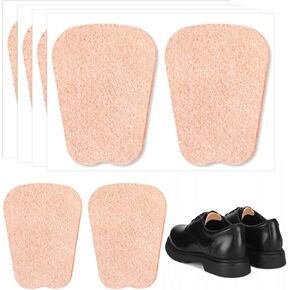 4Pair Felt Tongue Pads for Shoes, Adhesive Shoe Tongue Pads for Men Women | Soft Self-Adhesive Non-slip Tongue Pad to Fill the Instep Space for Men Women Boots, Leather Shoes, Dress Shoes, Loafers in Kuwait