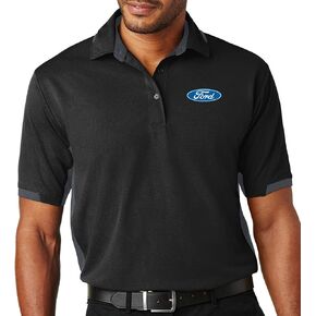 Buy Cool Shirts Mens Ford Mustang GT UV Polo Shirt in Saudi Arabia