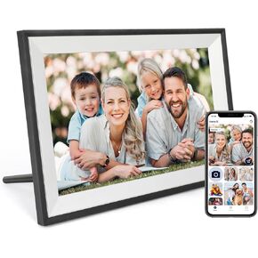 WiFi Digital Picture Frame, 10.1 Inch Digital Photo Frame with1280x800 IPS LCD Touch Screen, 32GB Storage, Auto-Rotate Photo Frame Share Your Photos and Videos via AiMOR App, Black in Saudi Arabia