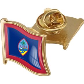 1PCS National Flag2 Enamel Pin Brooch, Gold-Plated Metal, 1.8 x 1.9 cm in Saudi Arabia