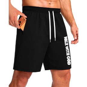 Men's Hawaiian Print Beach 8" Shorts Shorts Animal & Faith Graphic Swim Trunks for Summer Vacation Pool Party in Saudi Arabia