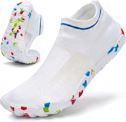 GEMYSE Water Shoes for Women Men Lightweight Barefoot Quick-Dry Aqua Socks Non-Slip Footwear for Beach Swimming Surfing in Saudi Arabia