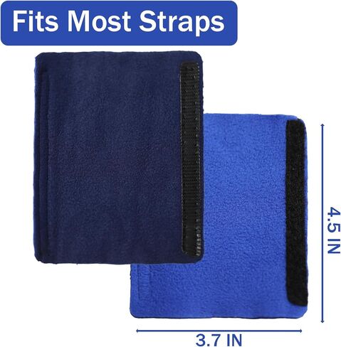 Soft-Fleece Face Mask Cover, 12 Pack Mask Strap Covers, Comfort Mask Cushions Pads, Headgear Strap Cushions Fits Most Full CP AP Headgear Strap to Reduce Red Marks and Uncomfortable in Saudi Arabia