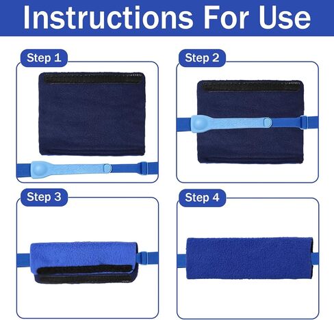Soft-Fleece Face Mask Cover, 12 Pack Mask Strap Covers, Comfort Mask Cushions Pads, Headgear Strap Cushions Fits Most Full CP AP Headgear Strap to Reduce Red Marks and Uncomfortable in Saudi Arabia