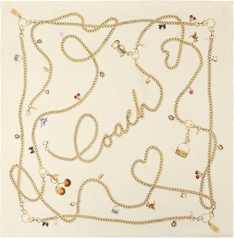 COACH Charms Printed Silk Square in Kuwait