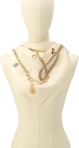 COACH Charms Printed Silk Square in Kuwait