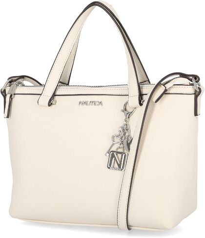 Nautica Mariner Women’s Satchel Handbag with Crossbody Strap, Top Handle Hobo Purse Everyday Shoulder Bag in Kuwait