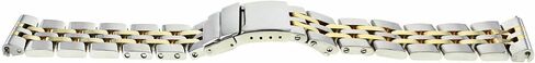 Ewatchparts Watch Band Bracelet Compatible With Breitling Chronomat Evolution C13356 22mm 5Link Two Tone in Saudi Arabia