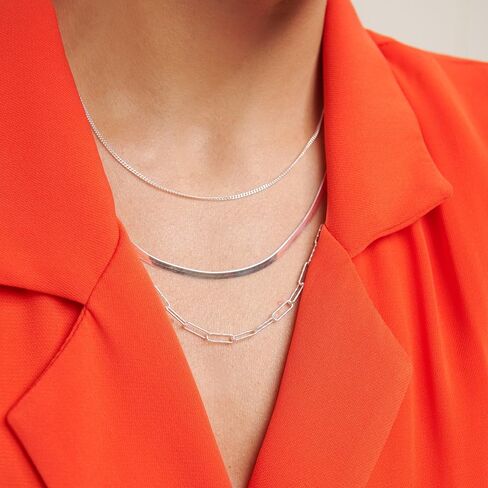 Silpada 'Power of Three' Sterling Silver Necklace, 18 + 2 inches in Kuwait