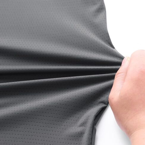 3 PCS Pack Men's Quick Dry Athletic T-Shirt 89% Nylon 11% Spandex Short Sleeve Gym Workout Running Top Black Grey White in Saudi Arabia