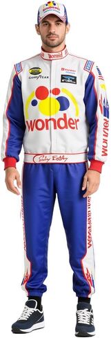 Ricky Bobby Costume Talladega Nights Race Car Driver Costume for Men in Saudi Arabia