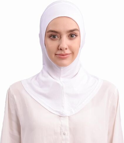 Modal Jersey Muslim Amira Instant Hijab Scarf for Women Jersey Hijab Undercaps in Kuwait