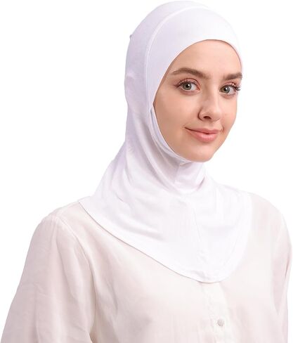 Modal Jersey Muslim Amira Instant Hijab Scarf for Women Jersey Hijab Undercaps in Kuwait