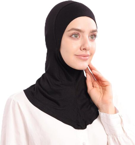 Modal Jersey Muslim Amira Instant Hijab Scarf for Women Jersey Hijab Undercaps in Kuwait