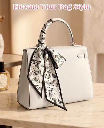 11 Pack Fashion Purse Scarf for Handbags, Cute Bag Scarves Multifunctional Neck Scarves for Hair Neck Wrist Purse Accessories in Saudi Arabia