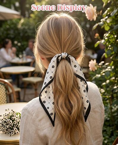 11 Pack Fashion Purse Scarf for Handbags, Cute Bag Scarves Multifunctional Neck Scarves for Hair Neck Wrist Purse Accessories in Saudi Arabia