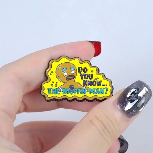 Funny Cartoon Gingerbread Enamel Pin For Millennials, Nostalgic Gingerbread Humor Pin Brooch, Retro Pop Culture Brooch Badge For Nostalgia, Classic Novelty Quote Lapel Badge, Funny Millennial Meme Gift, Kawaii Cookie Childhood Joke Jewelry Accessory in Kuwait