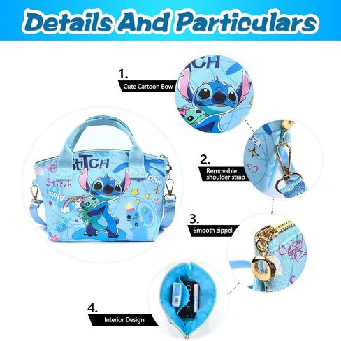 2Pcs Alien Print Handbag, cartoon character coin purse, adjustable strap crossbody bag, cute accessories in Saudi Arabia