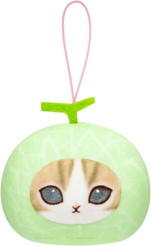 mofusand Fresh Fruit Meow Face Plush Blind Box – 5 Variations (Receive 1 Random), Kawaii Cat Collectible Plush Keychain for Adults & Pop Culture Fans in Saudi Arabia