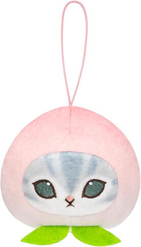 mofusand Fresh Fruit Meow Face Plush Blind Box – 5 Variations (Receive 1 Random), Kawaii Cat Collectible Plush Keychain for Adults & Pop Culture Fans in Saudi Arabia