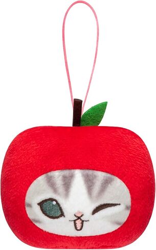 mofusand Fresh Fruit Meow Face Plush Blind Box – 5 Variations (Receive 1 Random), Kawaii Cat Collectible Plush Keychain for Adults & Pop Culture Fans in Saudi Arabia