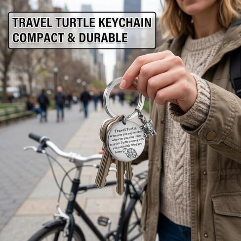 4PCS Turtle Keychain, Keychain Set with Premium Design, Ideal for Daily Use and Gift Giving, Compact Turtle Keychain Accessories for Keys and Bags in Saudi Arabia