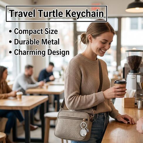 4PCS Turtle Keychain, Keychain Set with Premium Design, Ideal for Daily Use and Gift Giving, Compact Turtle Keychain Accessories for Keys and Bags in Saudi Arabia
