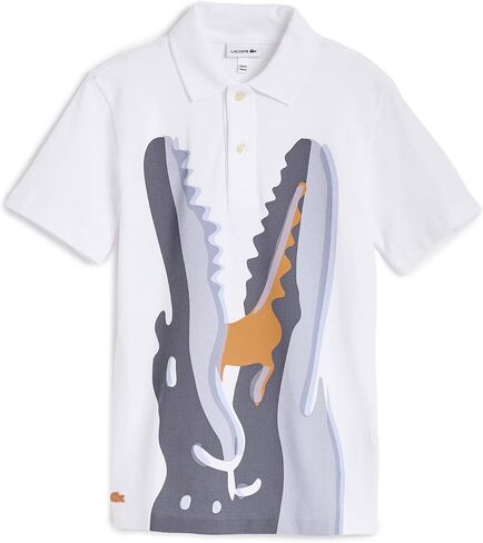 Lacoste Boys' Watercolor Croc Polo (Big Kid) in Kuwait