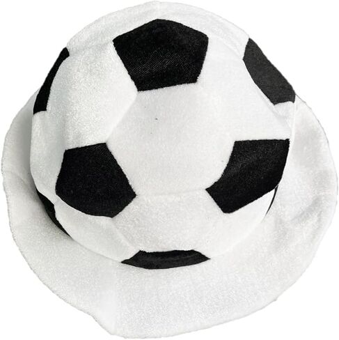 Soccer Ball Costume Hat, Football Party Hat for World Football Games Celebration, Sports Cheerleading Cap in Saudi Arabia