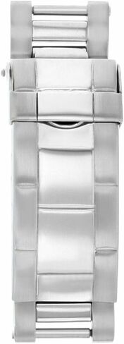 Ewatchparts Flip Lock Clasp Diver Extension Buckle Compatible With Rolex GMT Oyster Watch Band Shiny Center in Saudi Arabia