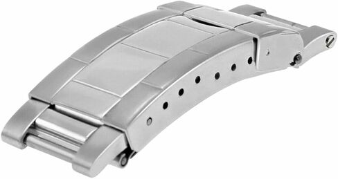 Ewatchparts Flip Lock Clasp Diver Extension Buckle Compatible With Rolex GMT Oyster Watch Band Shiny Center in Saudi Arabia