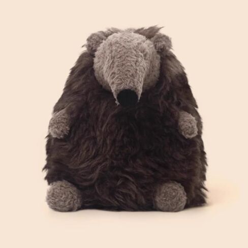 Kawaii Anteater Stuffed Animal - 6.7'' Brown Stuffed, Realistic Ant Plush, Anteater Pillow Home Decor in Saudi Arabia