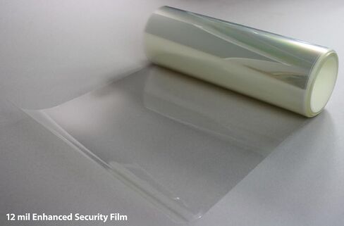 Security Window Film (12 mil.) – Ultimate Protection for Your Home, Clear Safety Film (60" x 12ft) in Kuwait