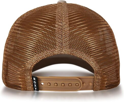 Roxy Women's Sandy Top Trucker Hat – Adjustable Summer Cap, Lightweight and Breathable with Mesh Back in Kuwait