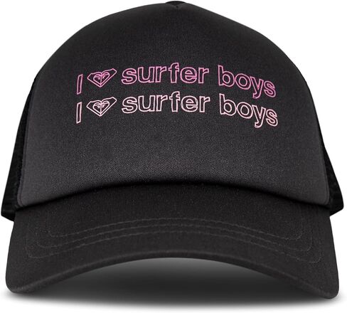 Roxy Women's Sandy Top Trucker Hat – Adjustable Summer Cap, Lightweight and Breathable with Mesh Back in Kuwait