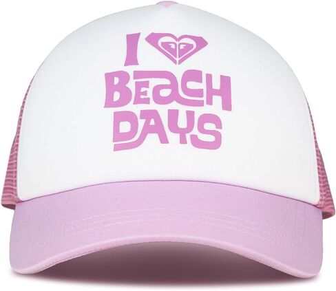 Roxy Women's Sandy Top Trucker Hat – Adjustable Summer Cap, Lightweight and Breathable with Mesh Back in Kuwait
