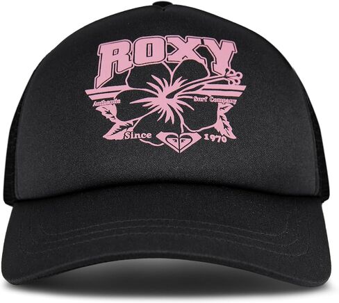 Roxy Women's Sandy Top Trucker Hat – Adjustable Summer Cap, Lightweight and Breathable with Mesh Back in Kuwait