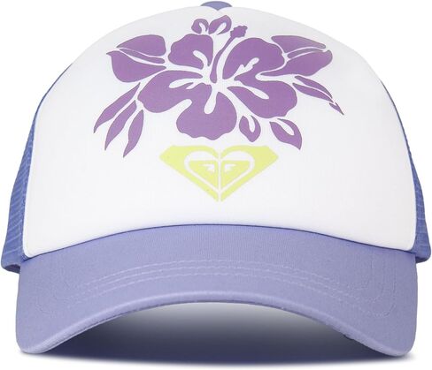 Roxy Women's Sandy Top Trucker Hat – Adjustable Summer Cap, Lightweight and Breathable with Mesh Back in Kuwait