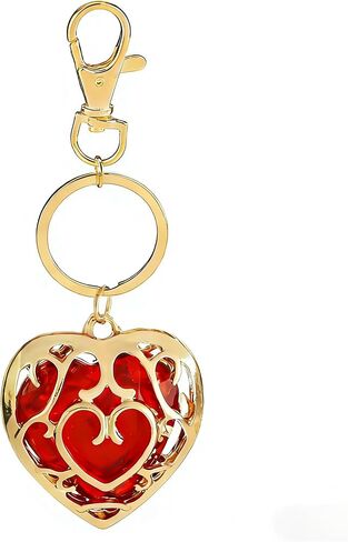 Alloy Keychain, Master Sword Link Hylian Shield Korak Yahaha Sheikah Slate Majora's Mask Heart Sapphire Ruby Keychain in Saudi Arabia