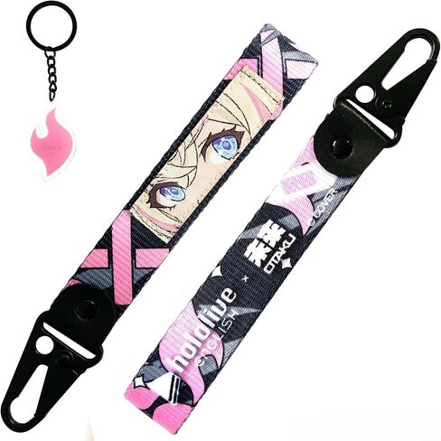 Hololive Advent - Mococo Abyssgard Keystrap and Keychain Bundle - Otaku in Kuwait