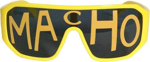 Pro Wrestling Tees Officially Licensed Macho Man Sunglasses - Macho Yellow in Saudi Arabia