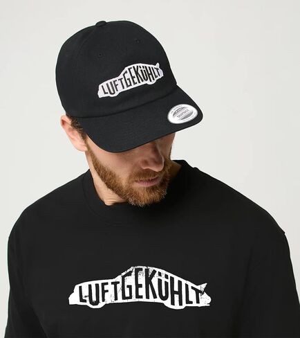 Porsche LUFTGEKÜHLT Cap – Genuine Fan Community Adjustable Hat with Embroidered Luft Logo Gray in Kuwait