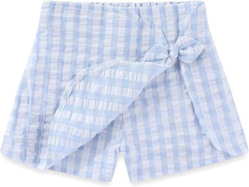 Sperry Girls Gingham Sleeveless Top and Skort Skirt with Bow Hair Clip 3 Piece Set for Big Kids in Kuwait